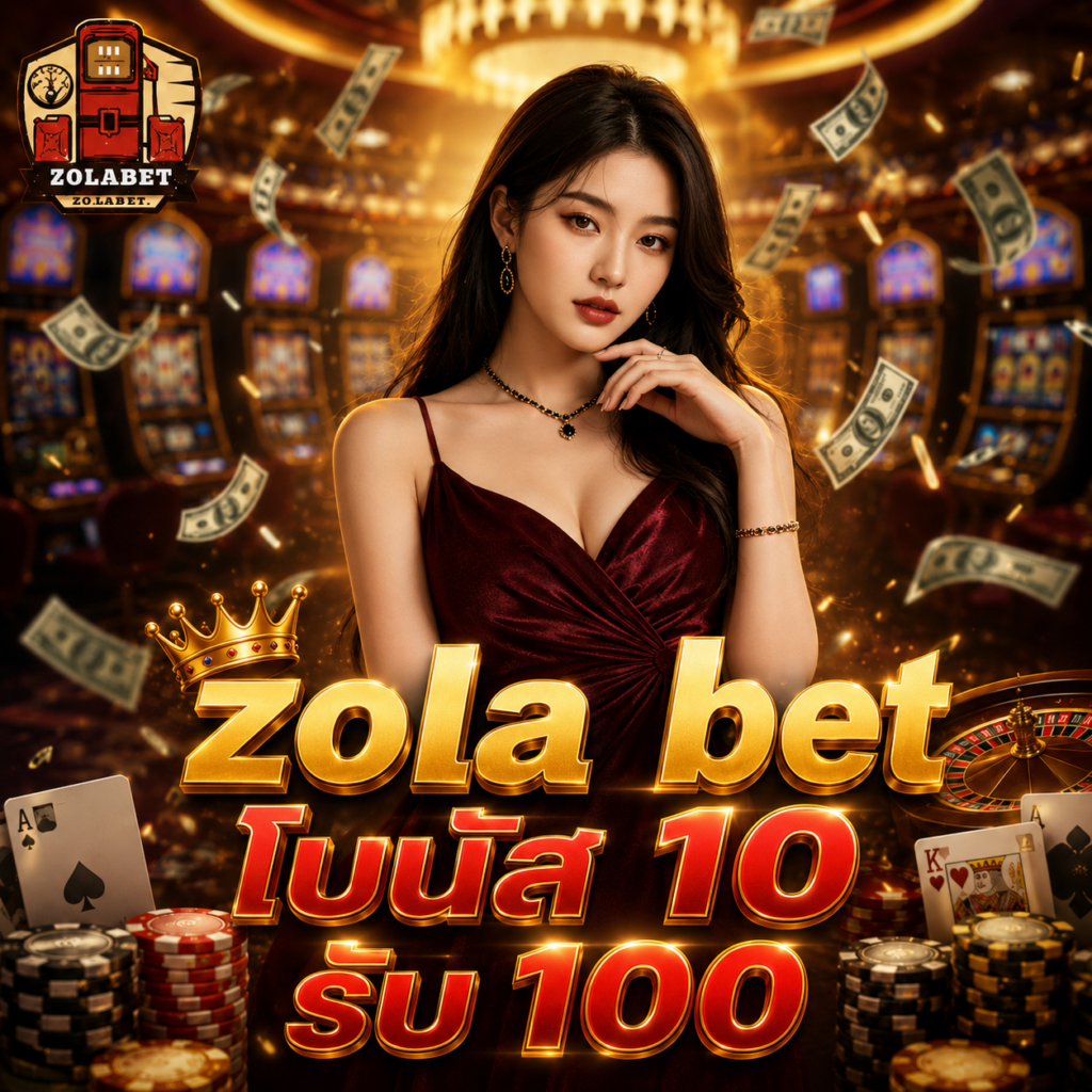 zola bet โบนัส 10 รับ 100 ปั่นสล็อตทุนเบา ลุ้นหนัก